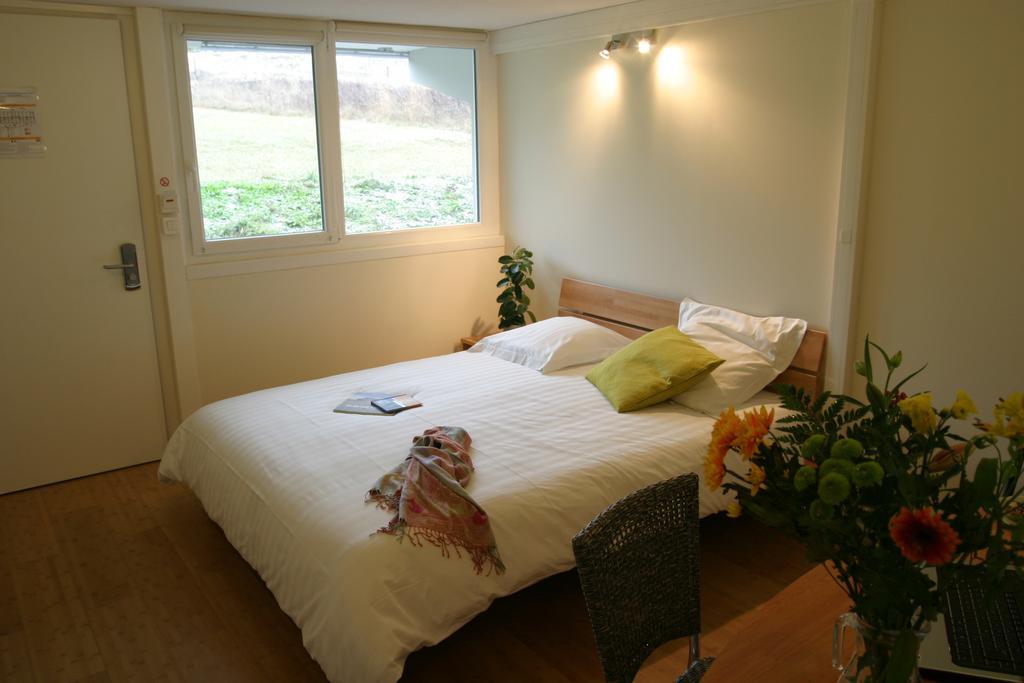Hotel Pierre Blanche Chatillon-en-Michaille Oda fotoğraf